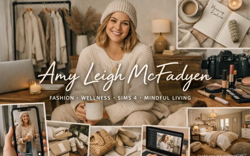 AmyLeighMcFadyen UK lifestyle creator slow fashion wellness mindful living digital content 2026