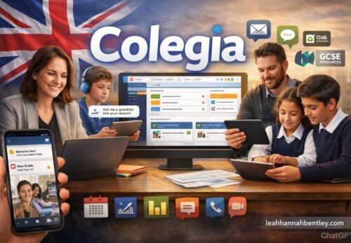 Colegia UK educational platform dashboard showing student progress tracking and school management tools in 2026