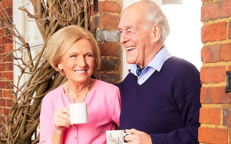 Paul J.M. Hunnings standing gracefully in his garden at Henley on Thames in 2026.