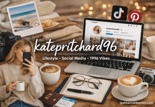A high-quality representation of the katepritchard96 digital persona showcasing a modern minimalist lifestyle and professional branding.