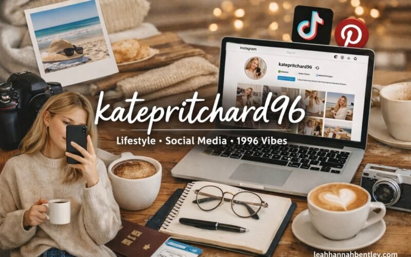 A high-quality representation of the katepritchard96 digital persona showcasing a modern minimalist lifestyle and professional branding.