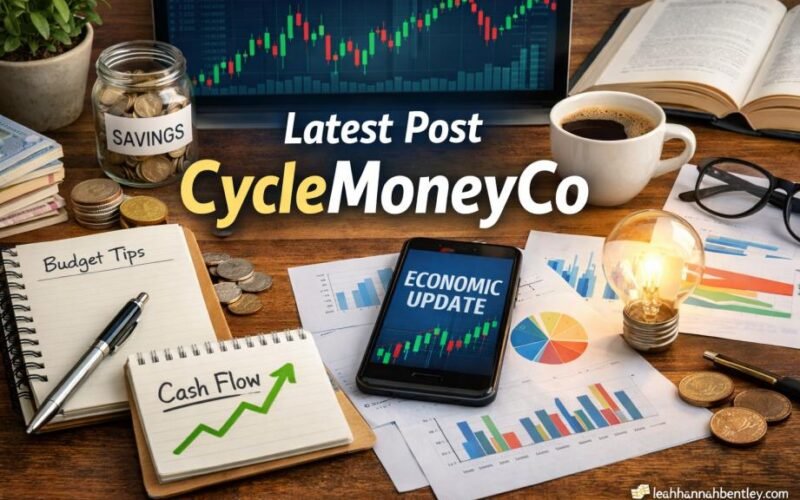 A person analyzing clear financial growth charts and digital budgeting tools from the latest post CycleMoneyCo.